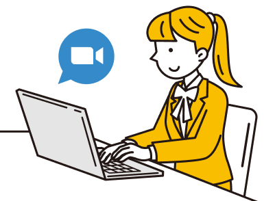 Zoomをインストーイラスト